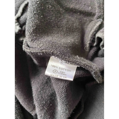 Pre-owned Preen By Thornton Bregazzi Black Cotton Knitwear