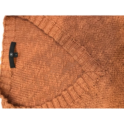 Pre-owned Isabel Marant Étoile Orange Cotton Knitwear