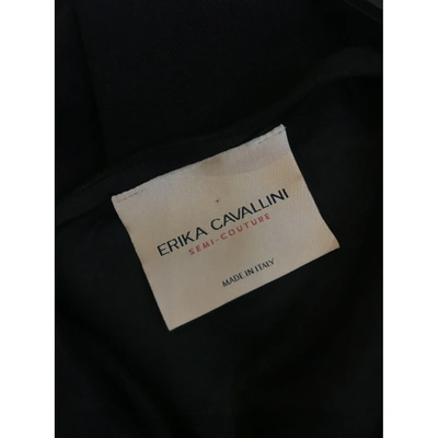 Pre-owned Erika Cavallini Dress In Black
