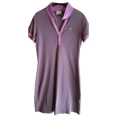 Pre-owned Lacoste Cotton Dress