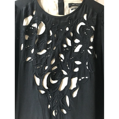 Pre-owned Isabel Marant Silk Blouse In Black