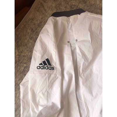 Pre-owned Adidas Originals Short Waistcoat In White