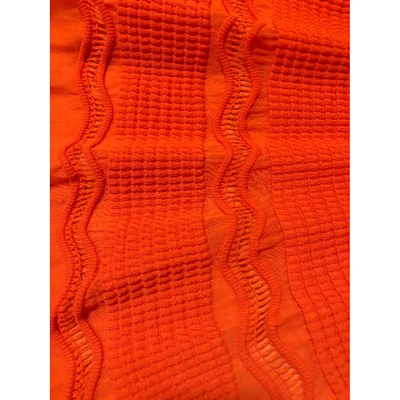 Pre-owned M Missoni Mini Dress In Orange