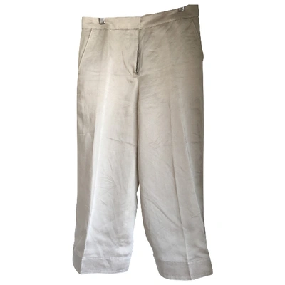 Pre-owned Cos Beige Trousers