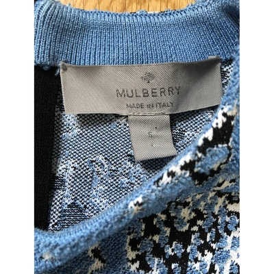 Pre-owned Mulberry Mini Dress In Blue