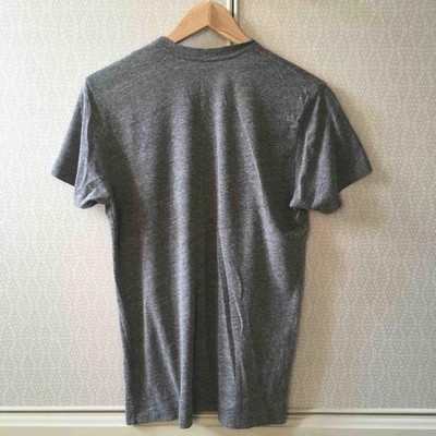 Pre-owned Brian Lichtenberg Grey Cotton Top