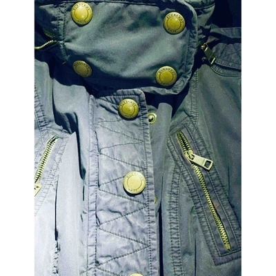 Pre-owned Burberry Jacket In Navy