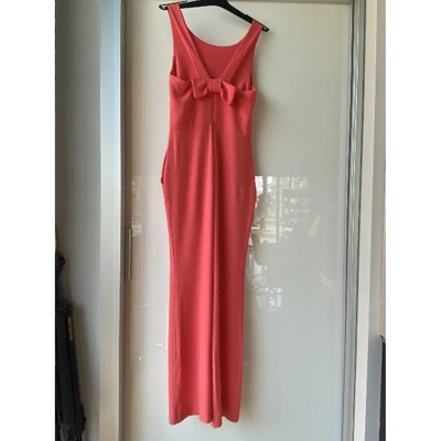 Pre-owned Roberto Capucci Jumpsuit In Red