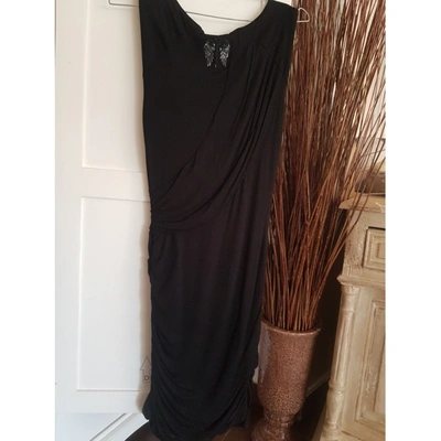 Pre-owned Faith Connexion Mini Dress In Black