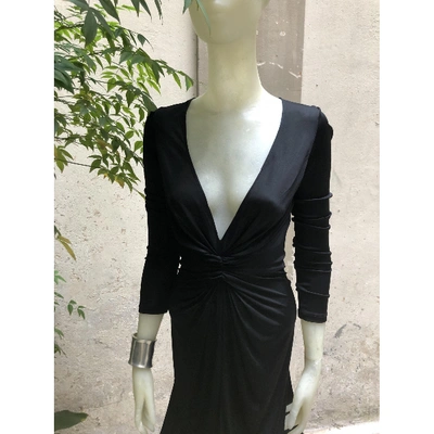 Pre-owned Pinko Mid-length Dress In Black