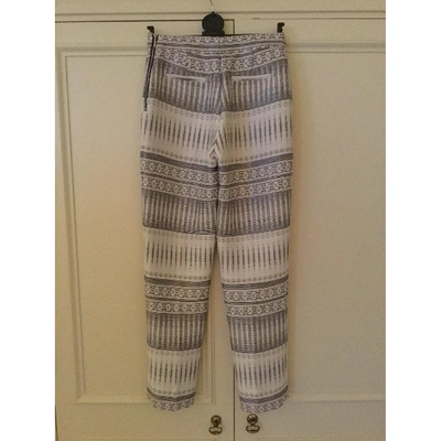 Pre-owned Amanda Wakeley White Trousers