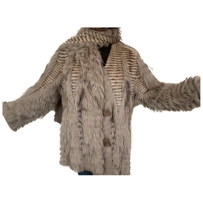 Pre-owned Hockley Beige Fur Jacket