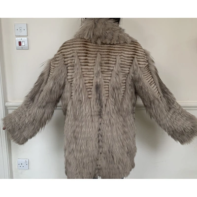 Pre-owned Hockley Beige Fur Jacket