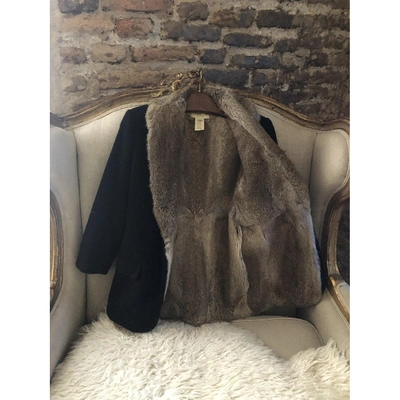 Pre-owned Elizabeth And James Black Wool Jacket