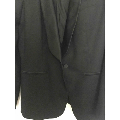 Pre-owned Michael Kors Wool Blazer In Black