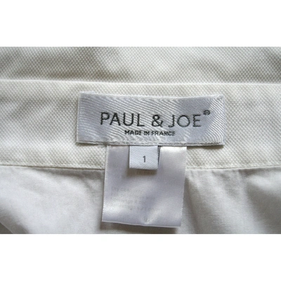 Pre-owned Paul & Joe Shirt In White
