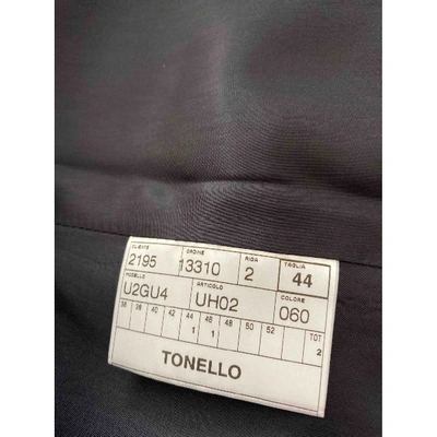 Pre-owned Tonello Silk Short Vest In Blue