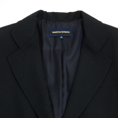 Pre-owned Vanessa Seward Wool Blazer In Black