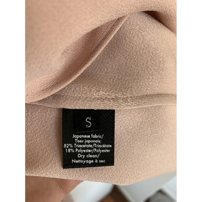 Pre-owned Co Pink Polyester Top