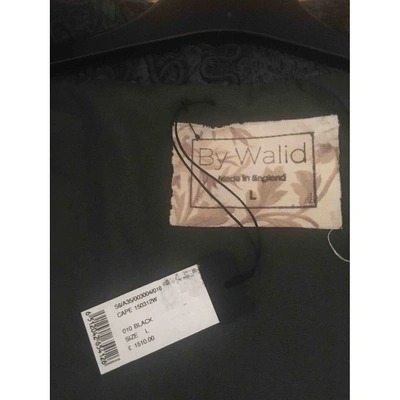 Pre-owned By Walid Navy Cotton Jacket