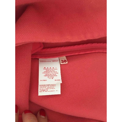 Pre-owned Marni Pink Wool Skirts
