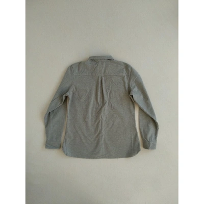 Pre-owned Woolrich Shirt In Grey