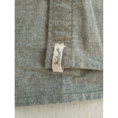 Pre-owned Woolrich Shirt In Grey