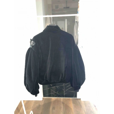 Pre-owned Moncler Genius Moncler N°4 Simone Rocha Black Cotton Jacket