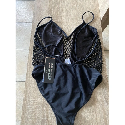 Pre-owned Jaded London Black Lycra Swimwear