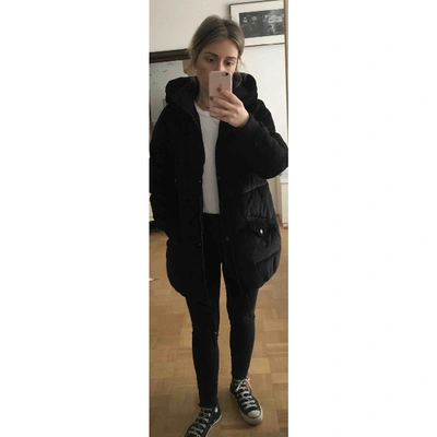 Pre-owned Claudie Pierlot Black Velvet Coat