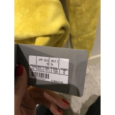 Pre-owned Balenciaga Jumper In Yellow