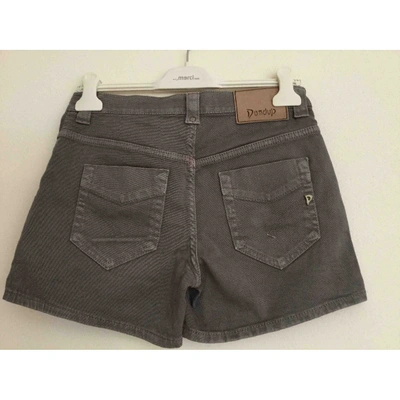 Pre-owned Dondup Brown Denim - Jeans Shorts