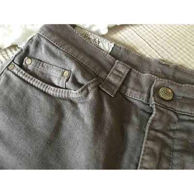 Pre-owned Dondup Brown Denim - Jeans Shorts