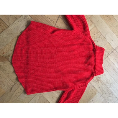 Pre-owned Odeeh Wool Jumper In Red