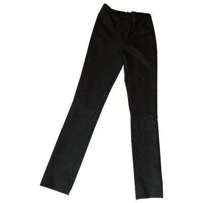 Pre-owned Zadig & Voltaire Black Trousers
