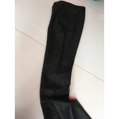 Pre-owned Zadig & Voltaire Black Trousers