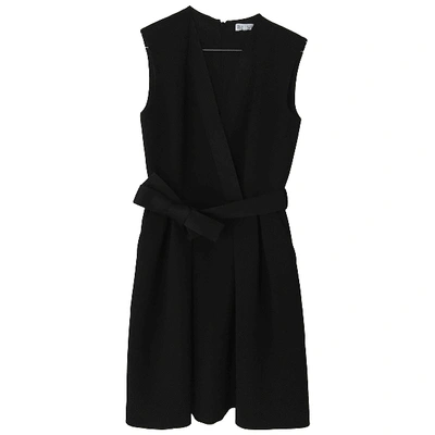 Pre-owned Claudie Pierlot Mid-length Dress In Black