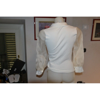 Pre-owned Valentino Jumper In White