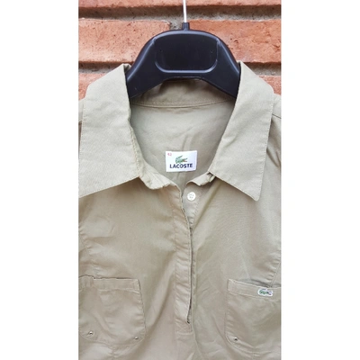 Pre-owned Lacoste Shirt In Green