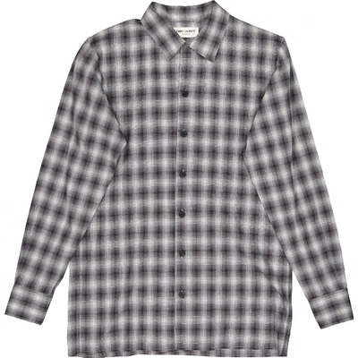 Pre-owned Saint Laurent Shirt In Grey