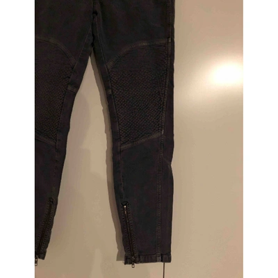 Pre-owned Closed Straight Jeans In Grey