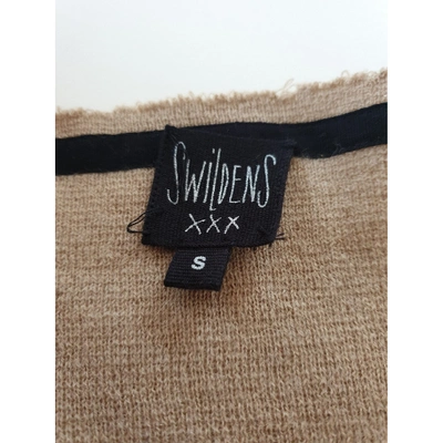 Pre-owned Swildens Camel Wool Knitwear