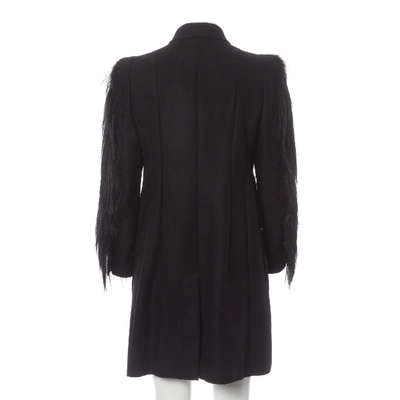 Pre-owned Carven Black Wool Coat