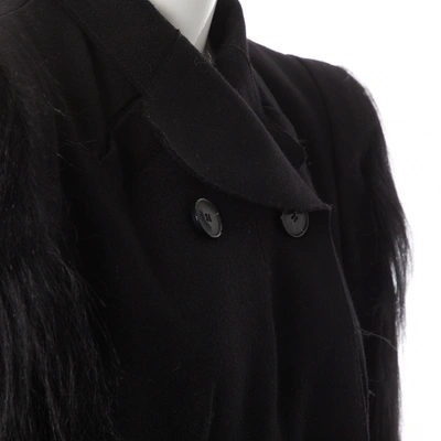 Pre-owned Carven Black Wool Coat