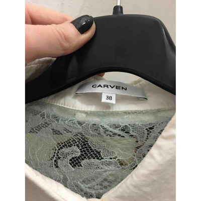 Pre-owned Carven Silk  Top