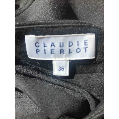 Pre-owned Claudie Pierlot Skirt Suit In Black