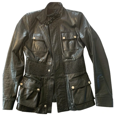 Pre-owned Belstaff Black Leather Leather Jacket