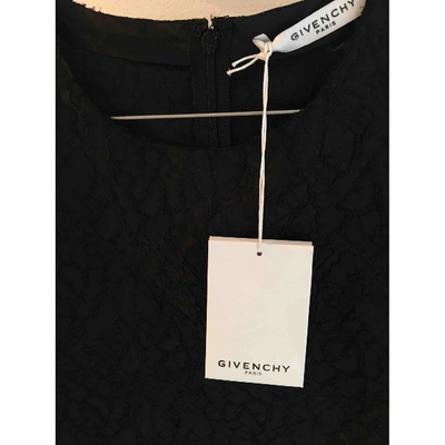 Pre-owned Givenchy Black Lace Tops