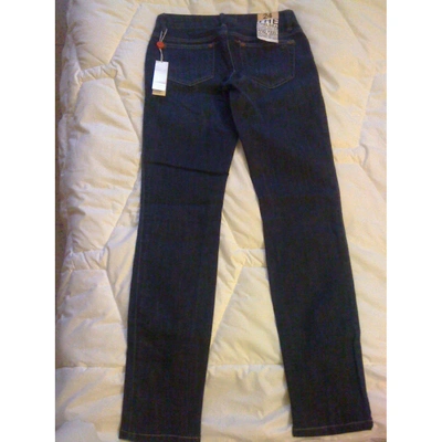 Pre-owned Joe's Slim Jeans In Blue