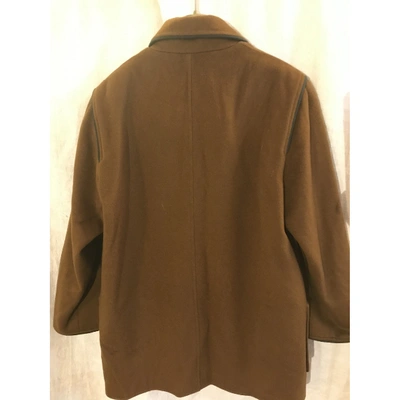 Pre-owned Saint Laurent Wool Coat